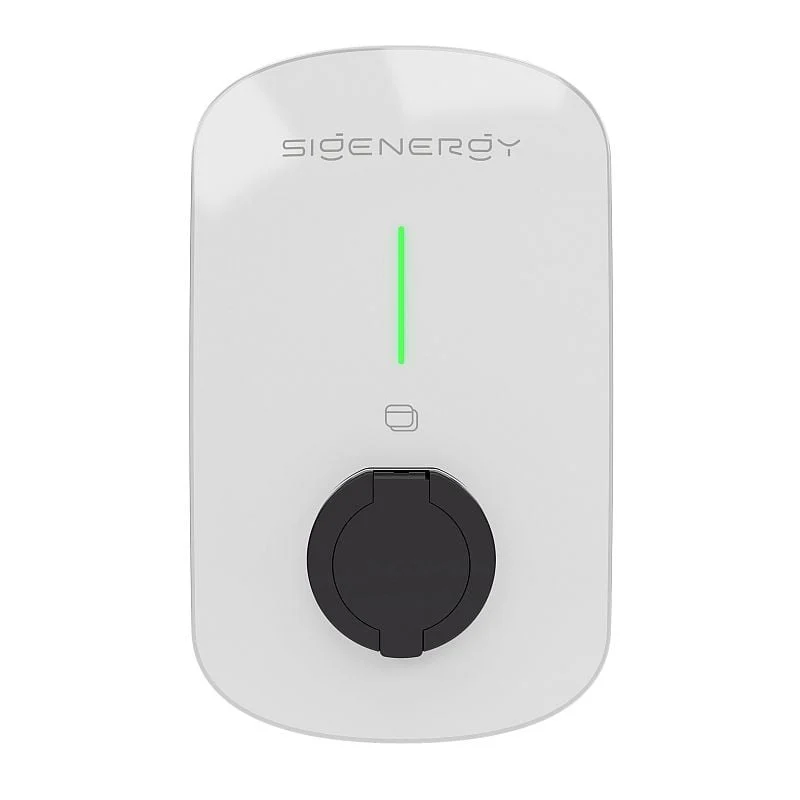 Sigen EV AC Charger 22 kW 4G Shutter White