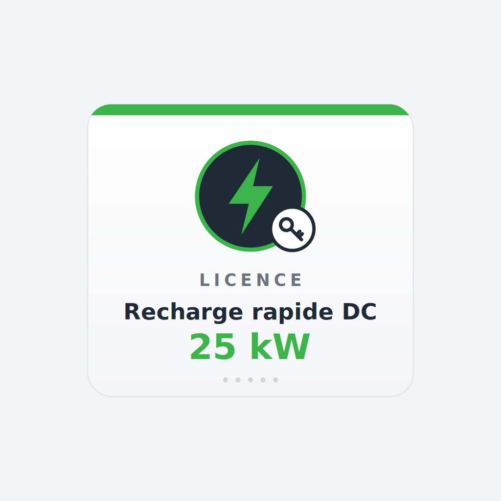 Licence recharge rapide DC 25 kW - SigenStor EVDC - Sigenergy
